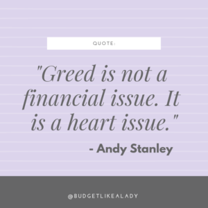greed money quotes
